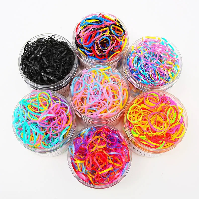 PLAIN COLORFUL HAIR TIE 1000PCS FF-144 FF-148