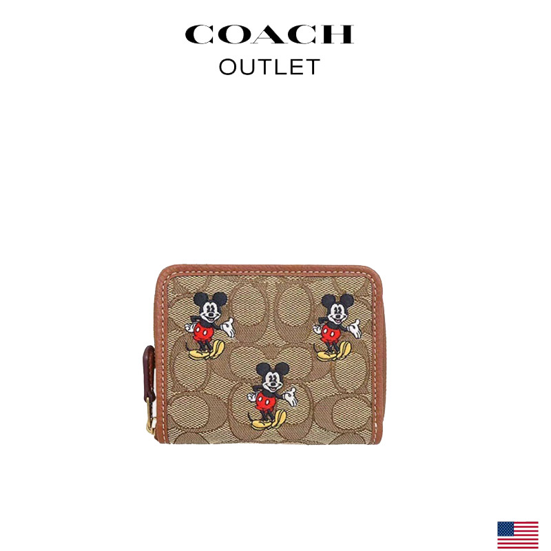 COACH X Disney 100th Anniversary กระเป๋าสตางค์ CN035 CN028 สินค้าใหม่เดือนพฤศจิกายน
