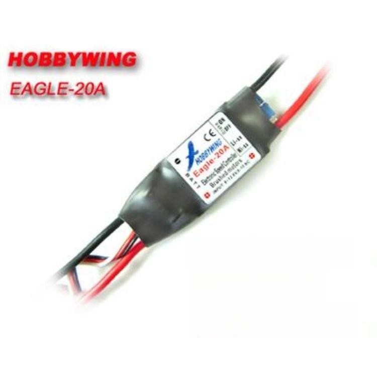 มอเตอร์แปรง สําหรับเครื่องบินบังคับวิทยุ Hobbywing Eagle 20A ESC 2-3S