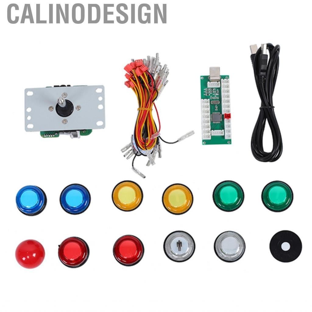 Calinodesign USB Computer Chip Easy Installation DIY Arcade Game Joystick