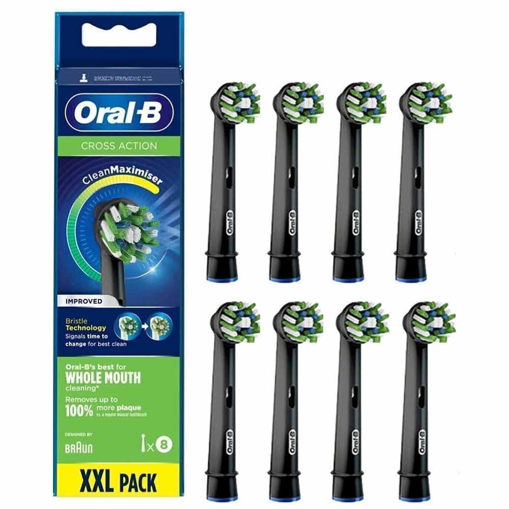 Oral-B Cross Action 3XL-8XL Replacement Electric Toothbrush Heads