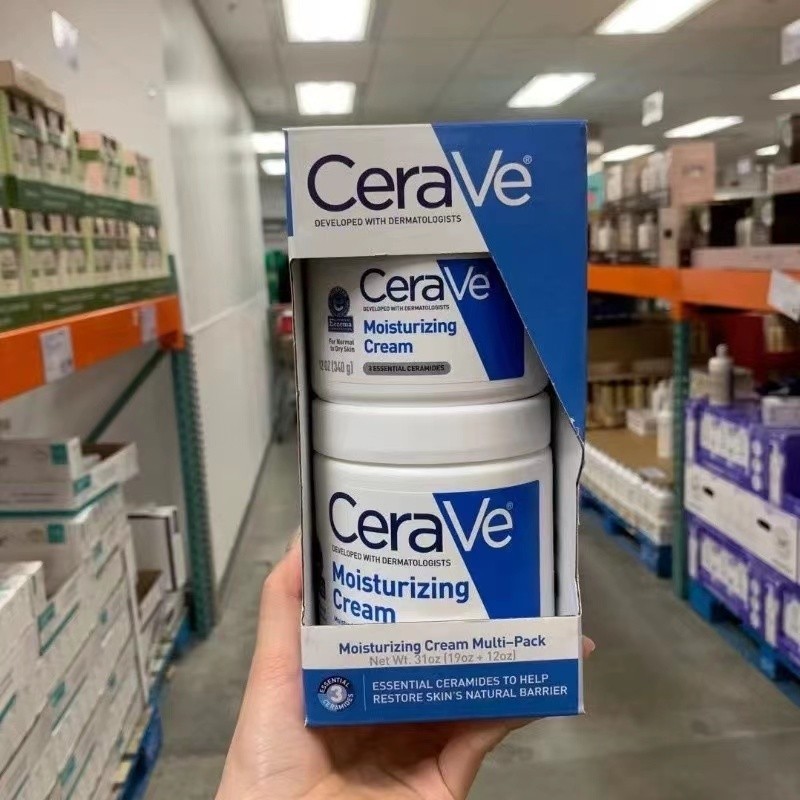 CERAVE Moisturising Cream เซราวีครีม ครีมบำรุง สำหรับผิวแห้ง-แห้งมาก 85g / 340g /454g