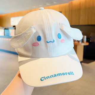 【SY1】 Sanrio Kuromi HelloKitty Cinnamon หมวกเบสบอล ป้องกันแสงแดด ลายการ์ตูนน่ารัก สําหรับเด็ก