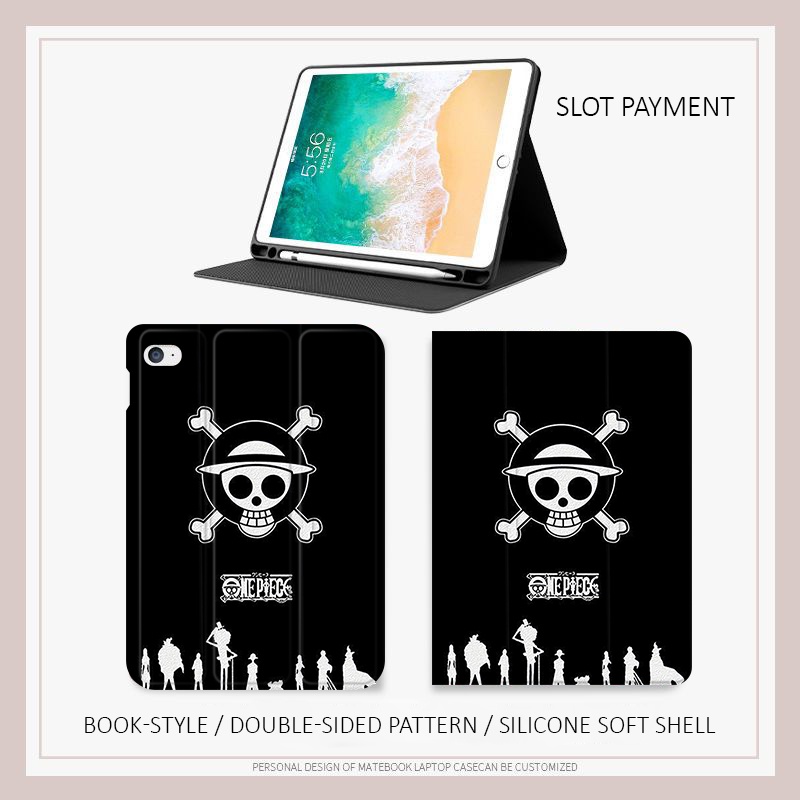 เคส ลายวันพีช พร้อมช่องใส่ปากกา สําหรับ iPad 10.2 gen 7 8 รูปที่ 5