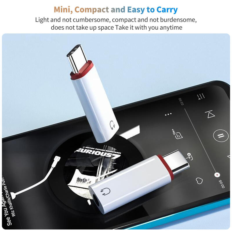 อะแดปเตอร์แปลงหูฟัง ตัวเมีย 3.5 มม. เป็น Type C iOS ตัวผู้ OTG สําหรับ iPh Samsung Xiaomi