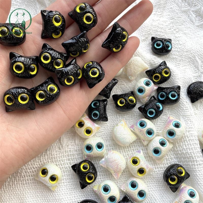 [Chicnest] 10 ชิ้นน่ารักการ์ตูนอะคริลิหลวม Spacer ลูกปัดเครื่องประดับทําลูกปัดสร้อยคอสร้อยข้อมือหัตถกรรม DIY อุปกรณ์อุปกรณ์เสริม Boutique