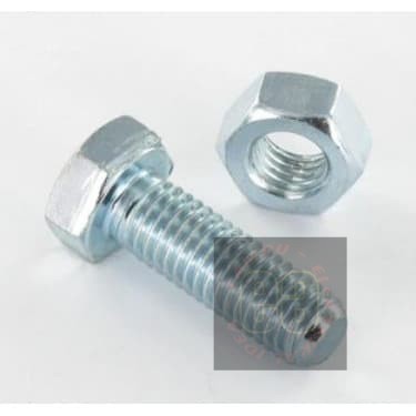 น็อตโบลท์ 10 x 40 / bmp m10 x 40 สังกะสี / bmp m10 x40