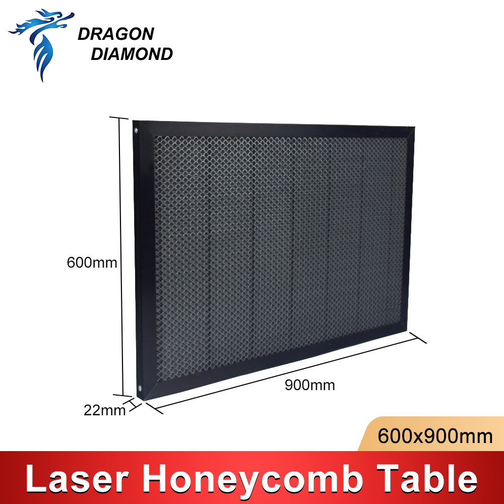 Co2 เลเซอร์รังผึ้งเหล็กทํางานตาราง 600*900 มม.แพลตฟอร์มชิ้นส่วนเลเซอร์สําหรับ CO2 เลเซอร์แกะสลักเครื