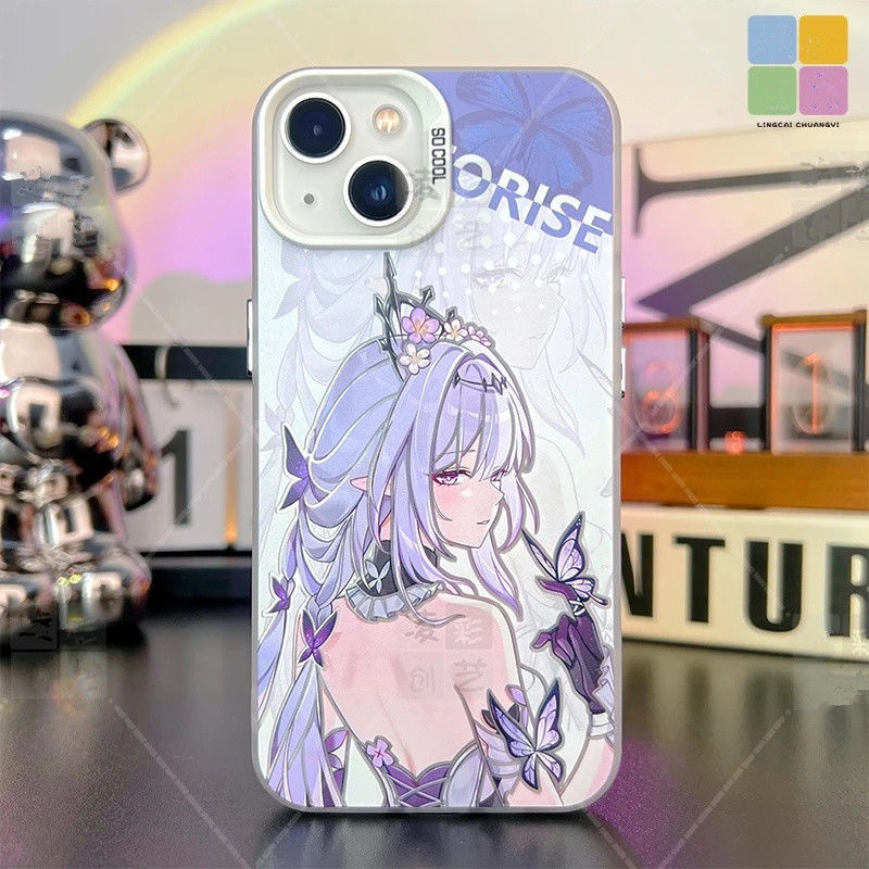 Imd,เคสโทรศัพท์,honkaistarrail,castorice,เคสสําหรับiphone 16 15 14 13 12 11 promax