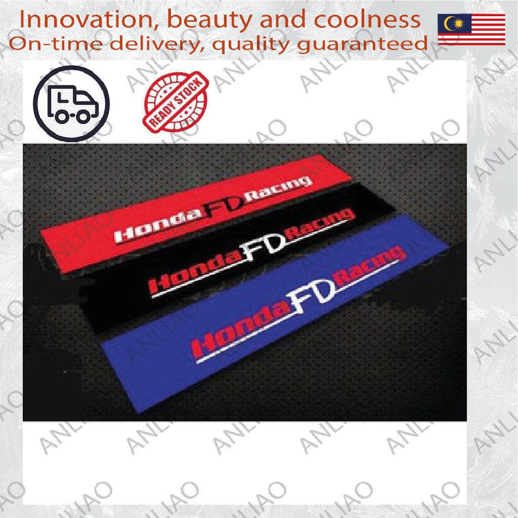 Honda FD RACING WINDSCREEN STICKERชิ้นส่วนรถยนต์ ของแต่งรถ