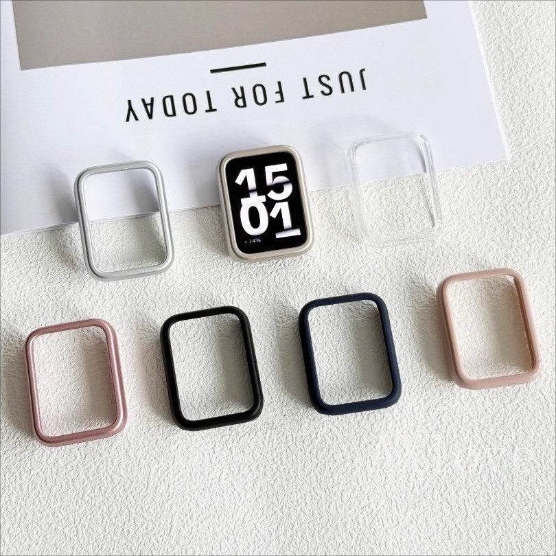 เคสป้องกันสําหรับ Xiaomi Band 9 Pro กรณีสายรัดข้อมือ PC Hollow กันชน Protector อุปกรณ์เสริมนาฬิกาอัจฉริยะ