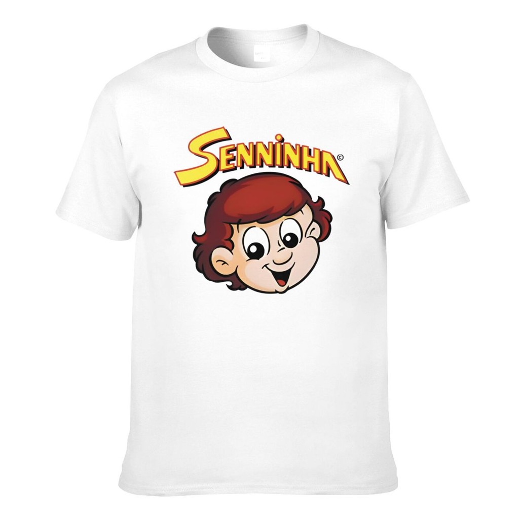 เสื้อยืดFunny Ayrton Senna สำหรับผู้ชาย