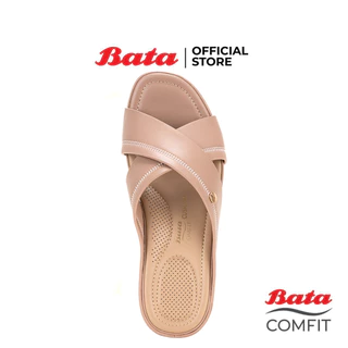 Bata บาจา รองเท้าเพื่อสุขภาพแบบสวม รองรับน้ำหนักเท้า สูง 2 นิ้ว สำหรับผู้หญิง รุ่น CACA สีชมพู รหัส 7015088
