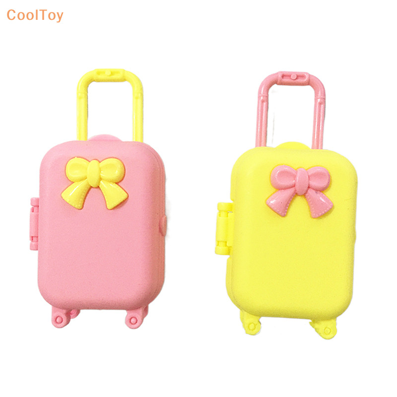 Cooltoy กระเป๋าเดินทางพลาสติก อุปกรณ์เสริม สําหรับบ้านตุ๊กตา 9.1 กรัม