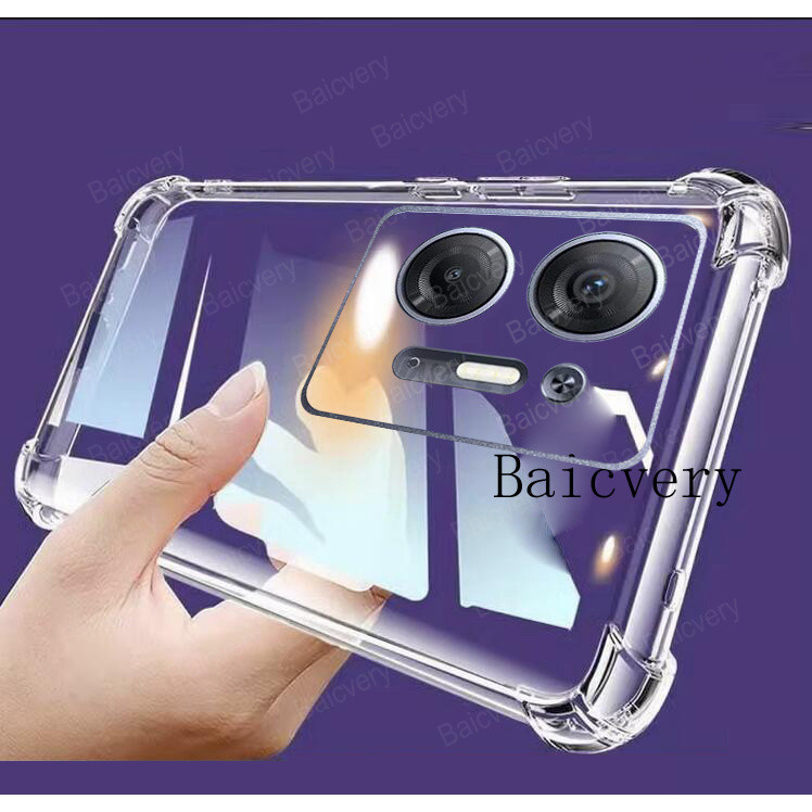 เคสโทรศัพท์มือถือ ซิลิโคน TPU นิ่ม แบบใส ผิวด้าน กันกระแทก ป้องกันเต็มเครื่อง คุณภาพสูง สําหรับ infinix HOT 30 5G X6832