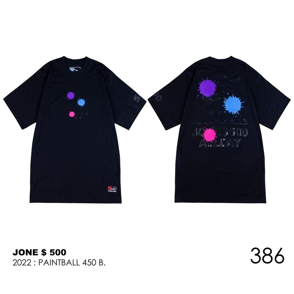 เสื้อยืด Unisex  ลด เสื้อยืด JONE500 COLLECTION 2024 C เสื้อยืด 007 s-5xl