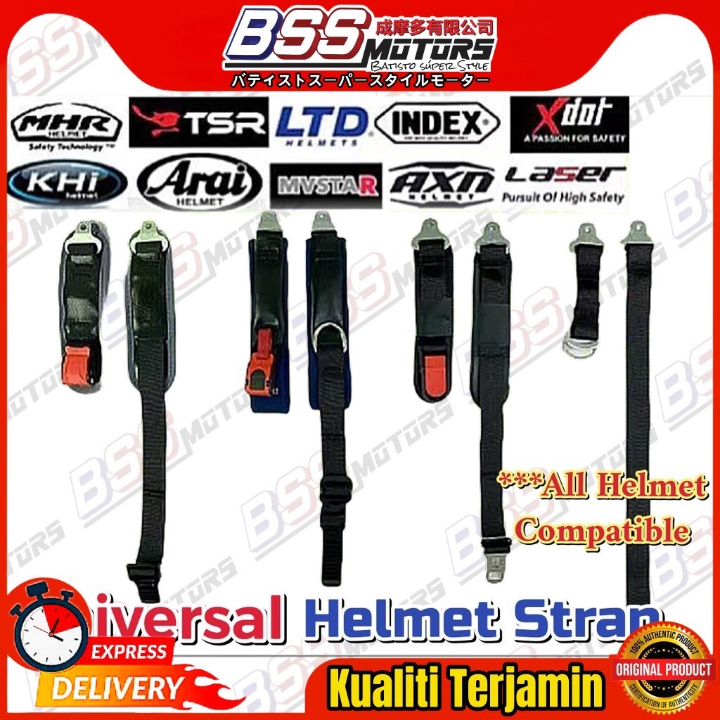 Universal หมวกกันน็อคเข็มขัดคลิปสายคล้องคอปุ่ม D แหวนเปิดหน้า Tali XTDot เลเซอร์ LTD MHR KHI SGV AXN