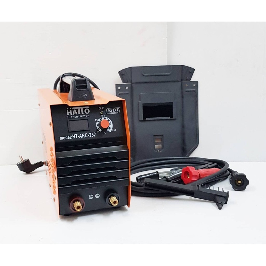 Hatto Innovative Welding Power / Heavy Duty Model HT-ARC252 ตู้เชื่อมไฟฟ้า ขนาดเล็กกระทัดรัด พกพาง่าย