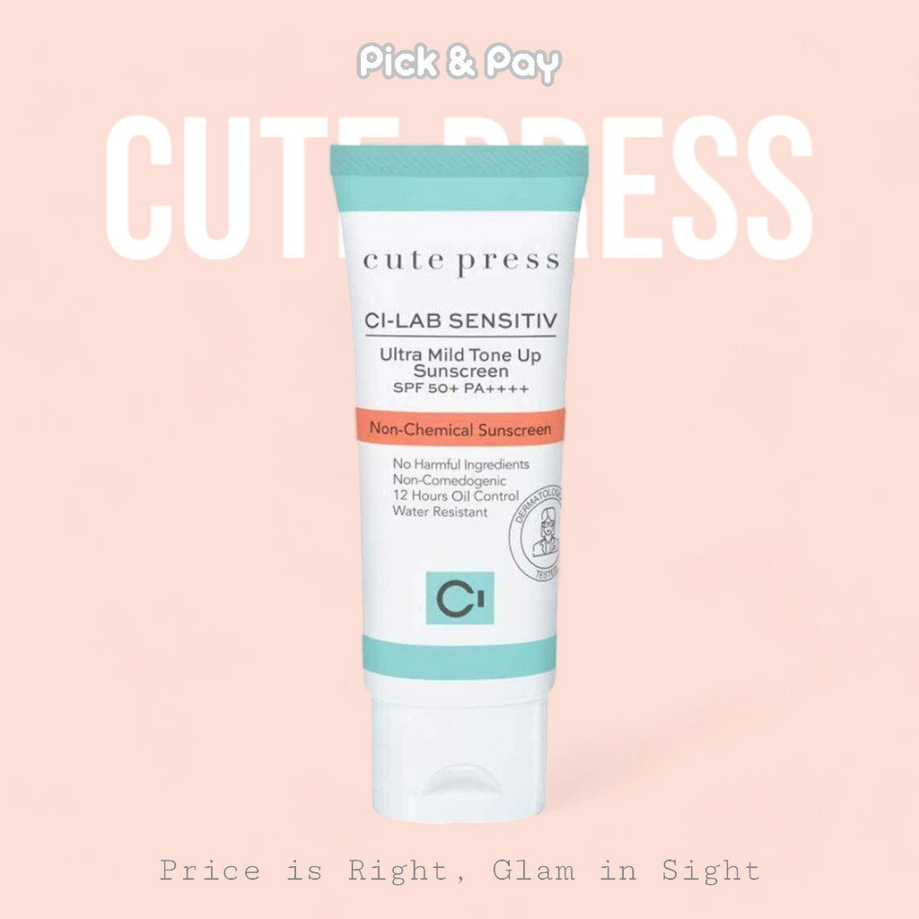 Cute Press ครีมกันแดด Ci-Lab Ultra Mild Tone Up Sunscreen SPF50+ PA++++ 30g.  CP75451