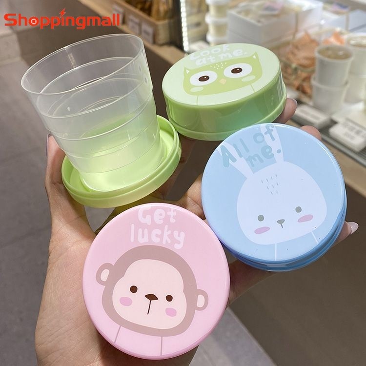 [ราคาขายส่ง]ถ้วยกาแฟแบบพกพามือการ์ตูนพั