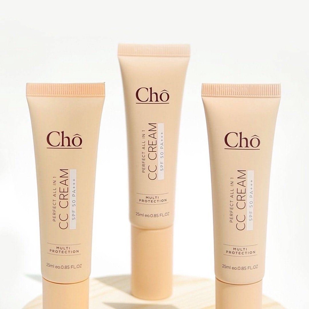 ส่งไว แบ่งขาย ซีซีครีมคุณเนย โชติกา CHO CC CREAM PERFECT ALL IN 1 SPF50 PA+++