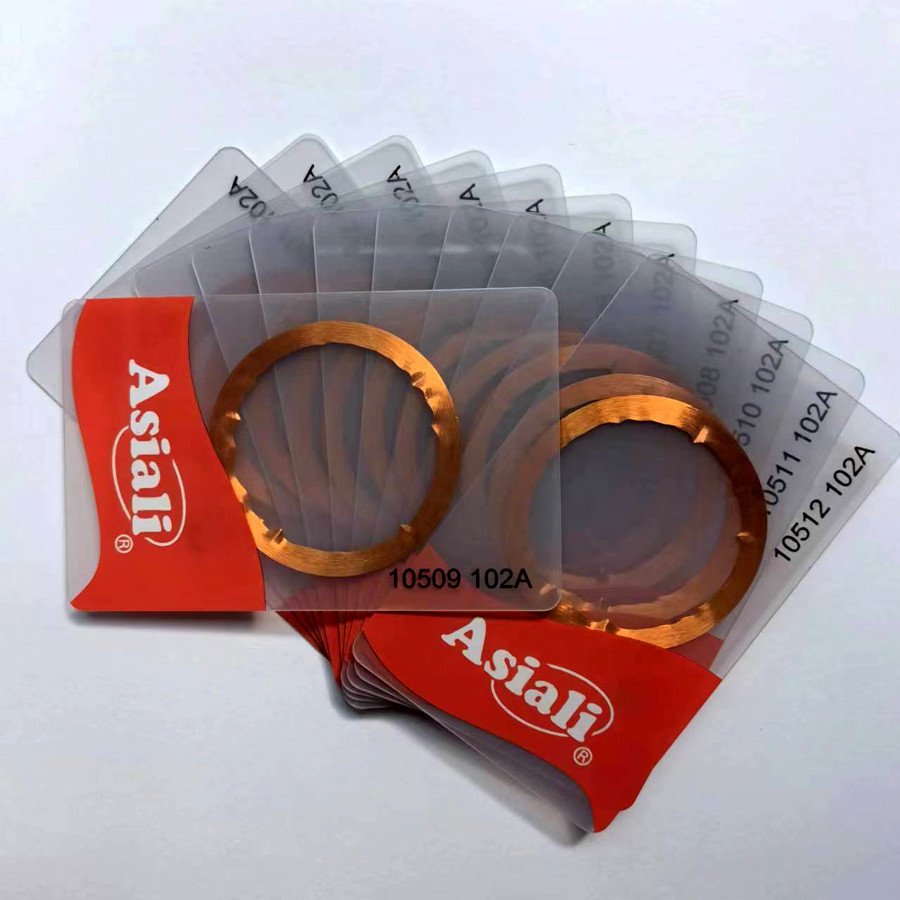 12 pcs Asiali Transparent 26 Bit 125 KHz Proximity Card Wiegand Compatible with 1386 1326 etc Works 