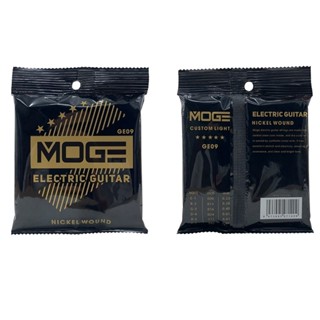 ⭐มีสินค้า⭐สายกีตาร์เหล็กชุบนิกเกิล สําหรับกีตาร์ไฟฟ้า 1 ชุด【…