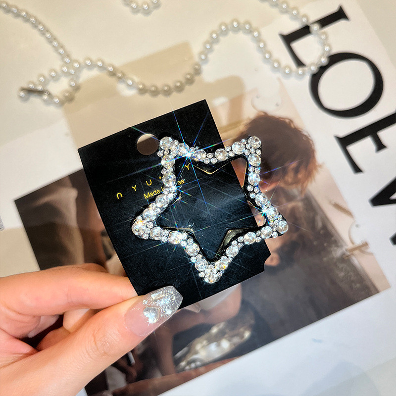 กิ๊บติดผม โลหะผสมสังกะสี รูปดาวห้าแฉก สไตล์เกาหลี - รูปที่ 7