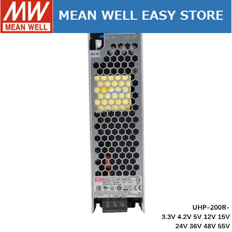 Mean WELL UHP-200R UHP-200R-3.3 UHP-200R-4.2 UHP-200R-5 MEAN WELL UHP 200R 200W