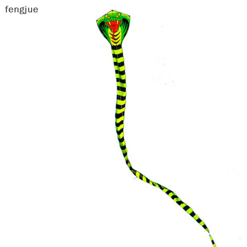 Fengjue ว่าวงู งู ขนาดใหญ่ พร้อมมือจับ ของเล่นกลางแจ้ง สําหรับผู้ใหญ่ ว่าวนก TH