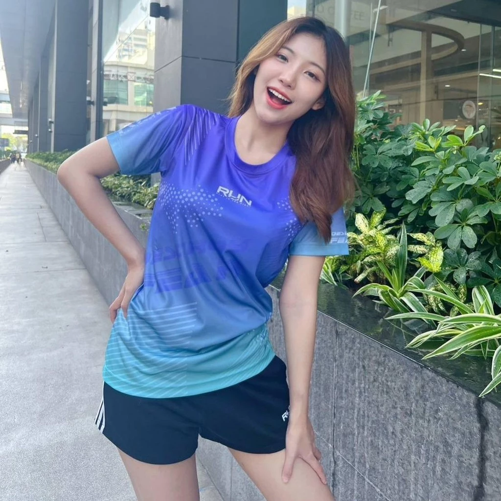 เสื้อกีฬาผู้หญิง ผ้าไมโครพิมพ์ลาย thumbnail 4