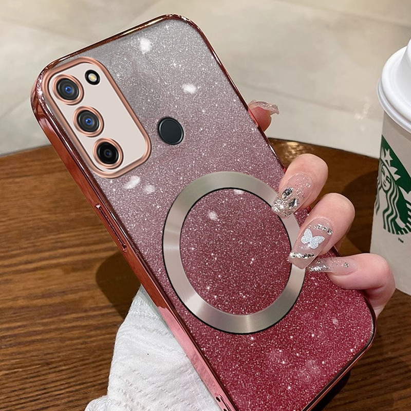 เคส infinix smart 5 เคสนิ่ม ซิลิโคน กันกระแทก ดีไซน์ใหม่ เคสใส ชาร์จแม่เหล็กไร้สาย
