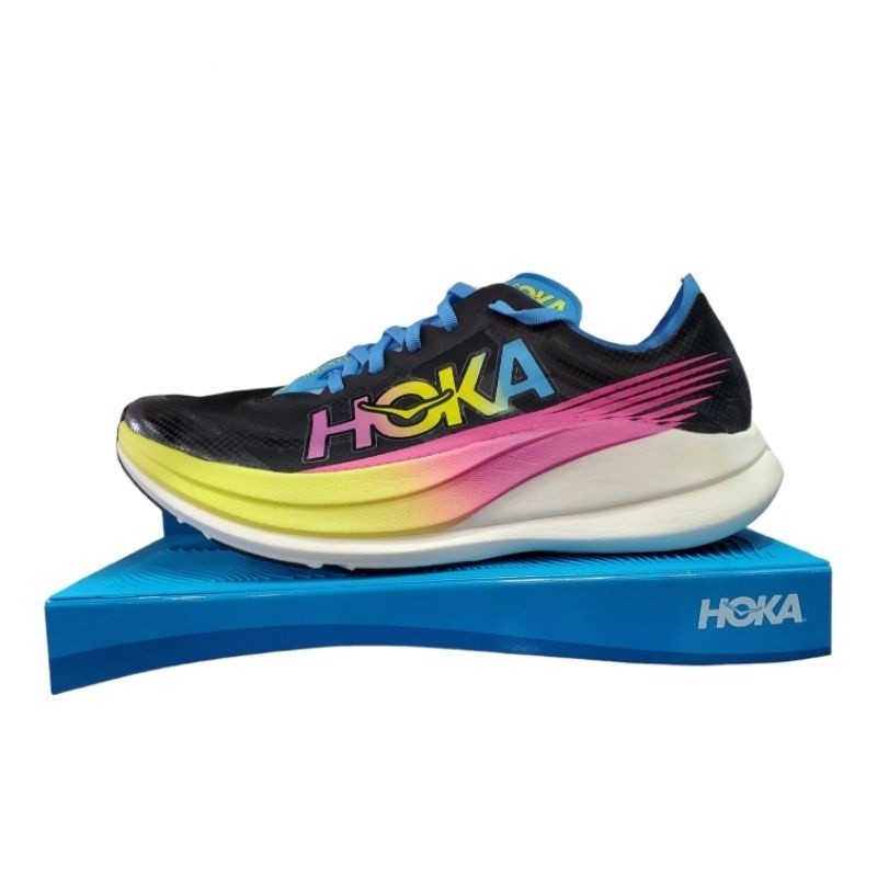 Hoka rocket X2X2 รองเท้าวิ่ง คาร์บอน หลากสี พรีเมี่ยม สําหรับผู้ชาย ผู้หญิง