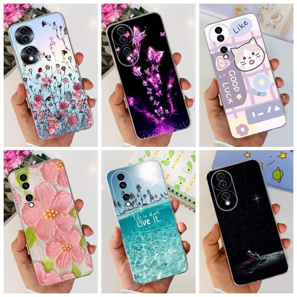 เคสโทรศัพท์มือถือ TPU ใส กันกระแทก ลายตลกน่ารัก สําหรับ Honor 70 70 FNE-NX9
