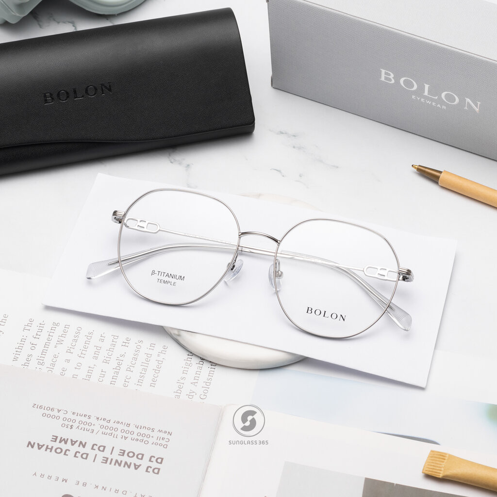 แว่นสายตา BOLON รุ่น Cairns BH7006 B90 Silver