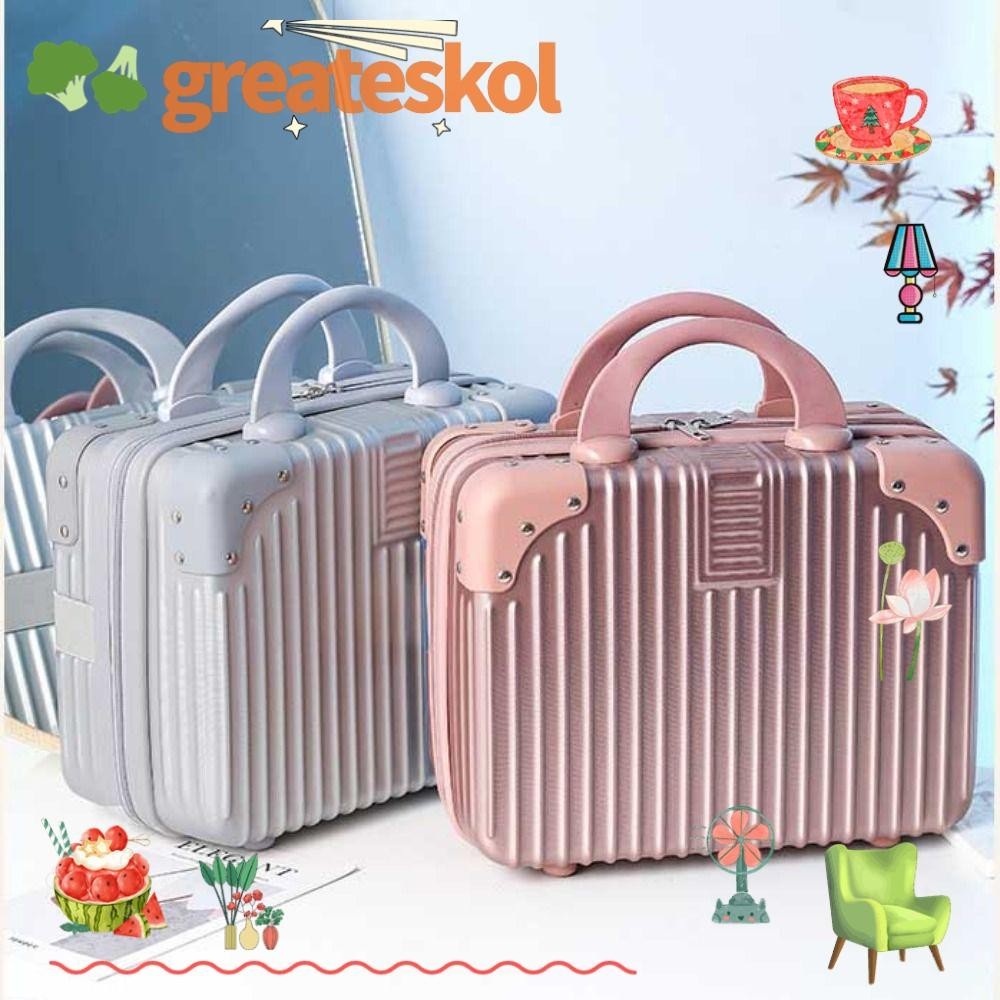 Greateskol กระเป๋าเดินทาง ใบสั้น ขนาดเล็ก สําหรับผู้ชาย
