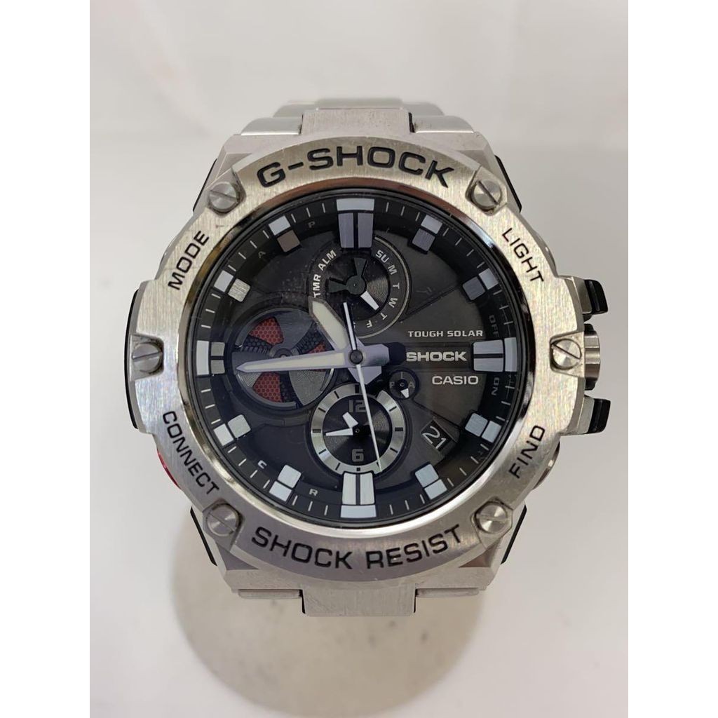 CASIO Wrist Watch G-Shock Men's Solar Stainless Analog Direct from Japan Secondhand