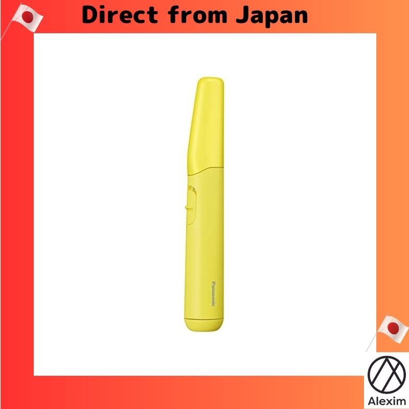 [ส่งตรงจากญี่ปุ่น]Panasonic เครื่องโกนขนคิ้ว หนวด และผมเด็ก กันน้ํา ใช้แบตเตอรี่ได้ สีเหลือง Er-Gm40-Y
