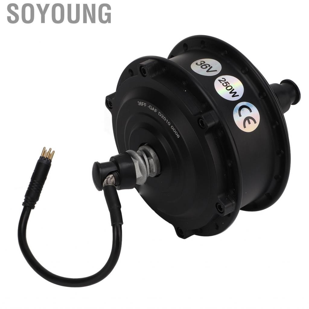 Soyoung Electric Bike Front Drive Motor 36V 250W Bicycle Strong Bearing Capacity Brushless Gear Hub