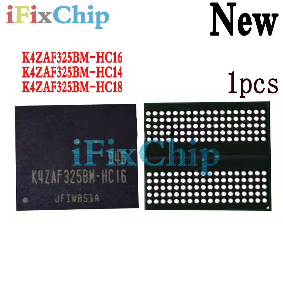 วงจรรวม K4ZAF325BM-HC14 K4ZAF325BM-HC16 K4ZAF325BM-HC18 DDR6 1 ชิ้น