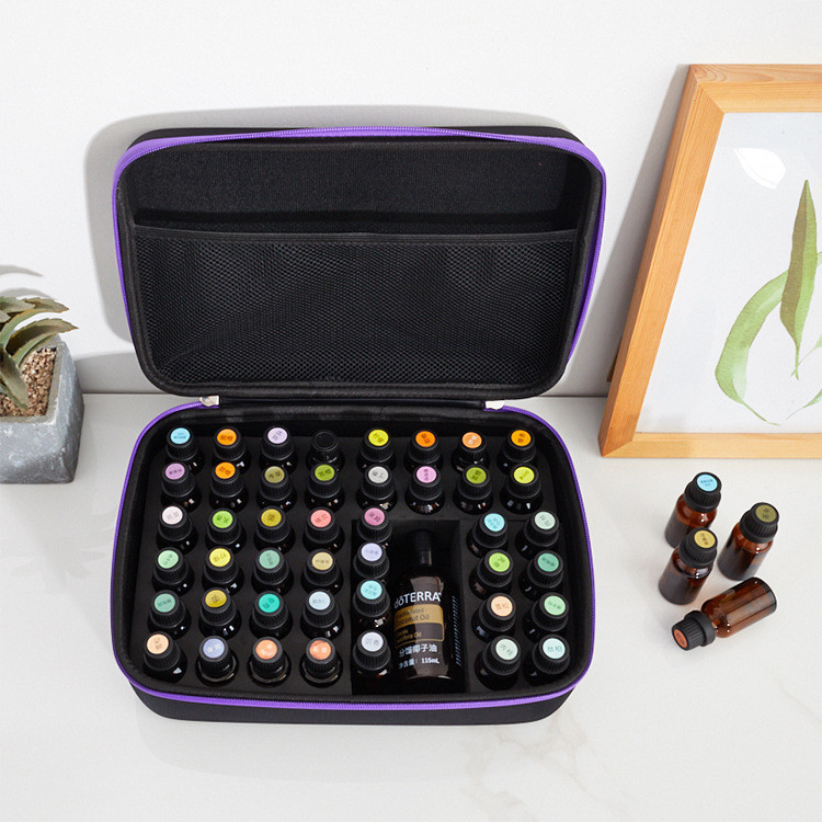 กระเป๋าเก็บขวดน้ํามันหอมระเหย 48 ช่อง 68 ช่อง 15 มล. แบบพกพา กันกระแทก doTERRA