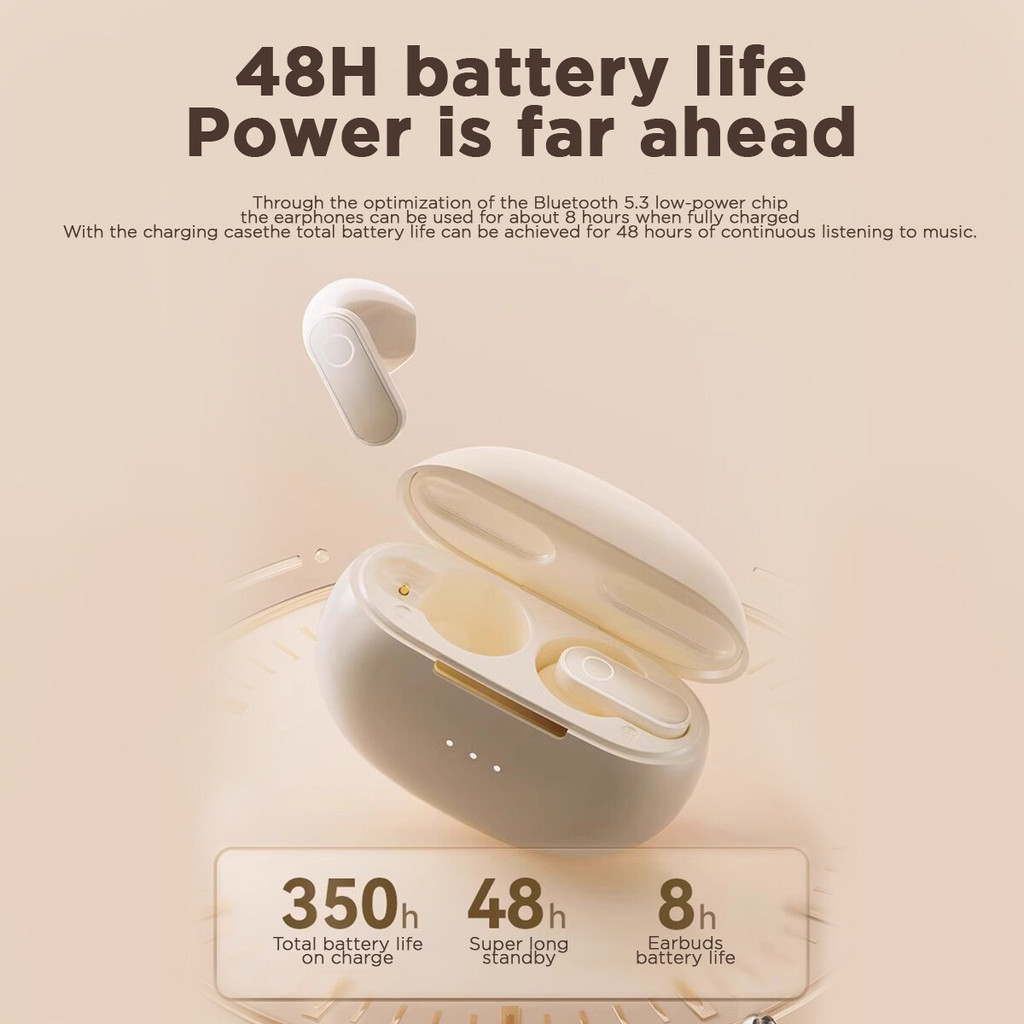 Kinyo I86 TWS หูฟังบลูทูธ หูฟังไร้สาย5.3 หูฟังเล่นเกมออกกำลังกาย ตัดเสียงรบกวน ราคา ถูกที่สุด ดีลบีเคเค แกลเลอรีภาพที่ 3