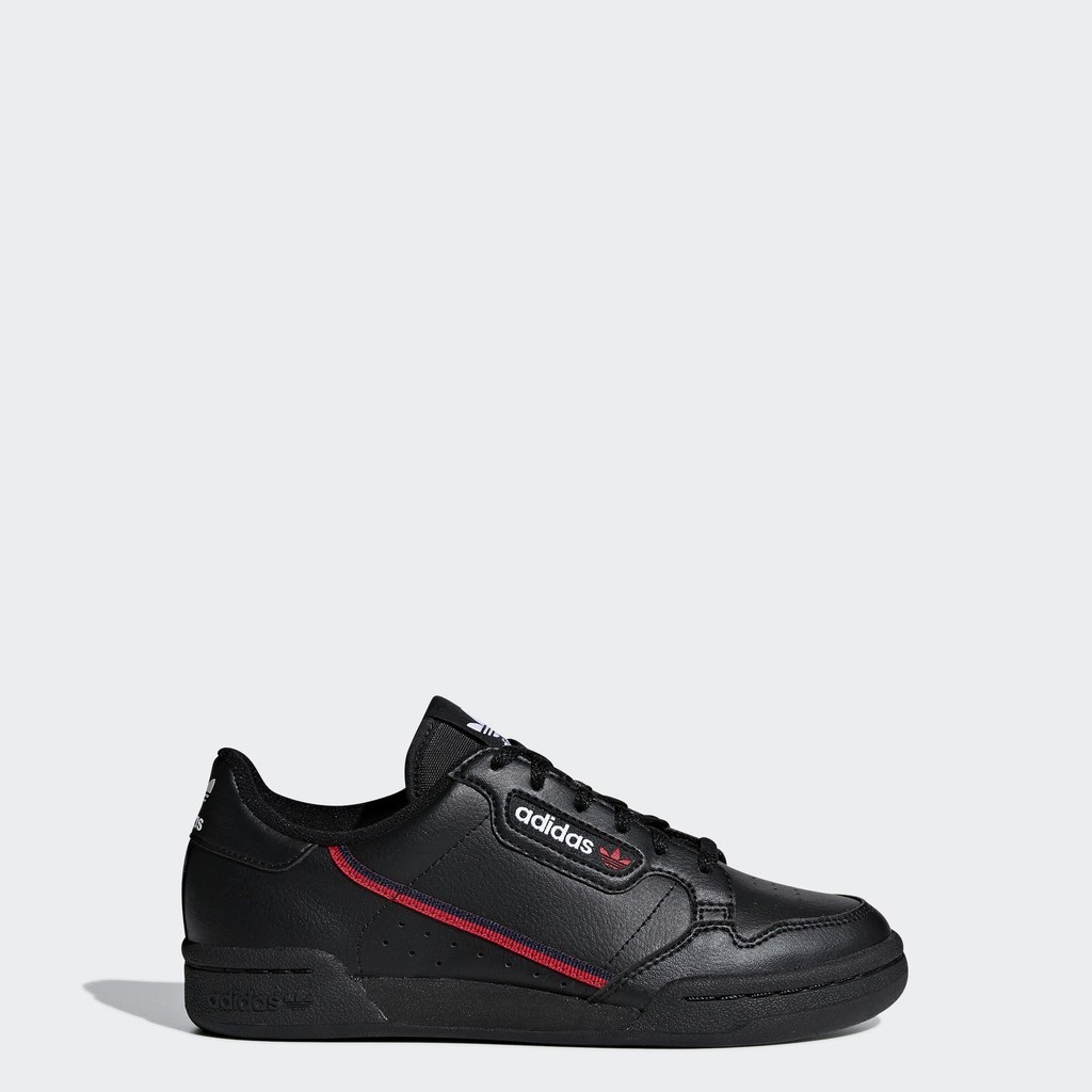 adidas ไลฟ์สไตล์ รองเท้า Continental 80 เด็ก สีดำ F99786