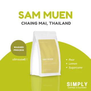 🔥 กาแฟดอยสามหมื่น (Doi sam muen) จังหวัดเชียงใหม่ อาราบิก้า 100% กาแฟคั่วใหม่ Simply Coffee Roasters