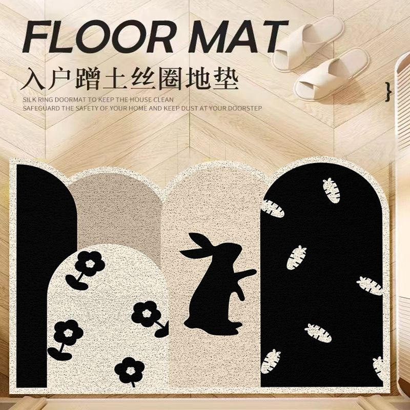 พรมเช็ดเท้า พรมดักฝุ่น เก็บฝุ่นได้ดี ทำความสะอาดง่าย ผลิตจาก High Grade PVC ลายไม่ซ้ำใครแน่นอน
