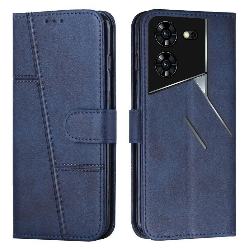 เคสมือถือ แบบหนัง ฝาพับ พร้อมช่องใส่บัตร สําหรับ TECNO Pova 5 pro TECNO Pova 5 pro LH8n Pova5 LH7n ราคา ถูกที่สุด ดีลบีเคเค แกลเลอรีภาพที่ 3