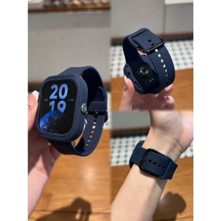 2 in 1 เคสซิลิโคน + สายรัดสําหรับ Xiaomi Redmi Watch 5 สมาร์ทวอท์ชสร้อยข้อมือแบบนุ่มสายรัดข้อมือสําหรับ Redmi Watch 4 อุปกรณ์เสริม