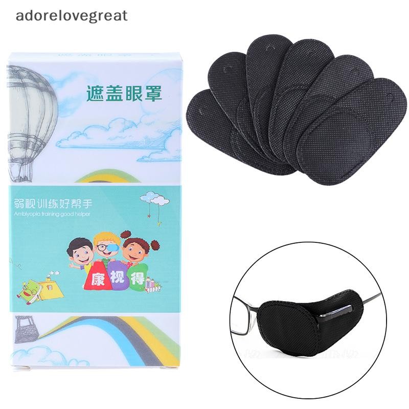 Alt 6 ชิ้น Amblyopia eye patch สําหรับแว่นตาเด็กผู้ใหญ่ lazy eye patch ตาเหล่ DRG