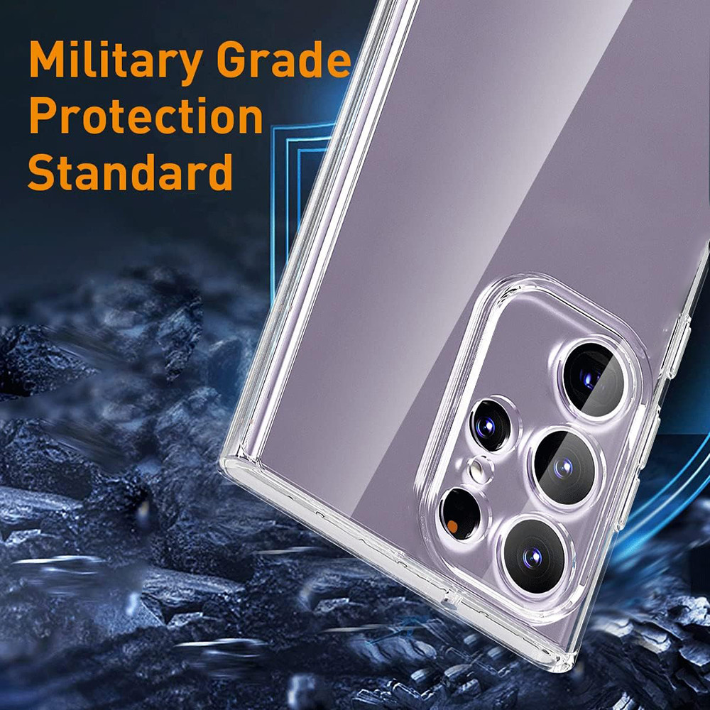 SAMSUNG สําหรับsamsung Galaxy S25 S24 Ultra S23 S22 S21 S20 FE Ultra PlusกลับUltraบางซิลิโคนสําหรับSamsung A55 A16 A06 A54 A34 A14 5G