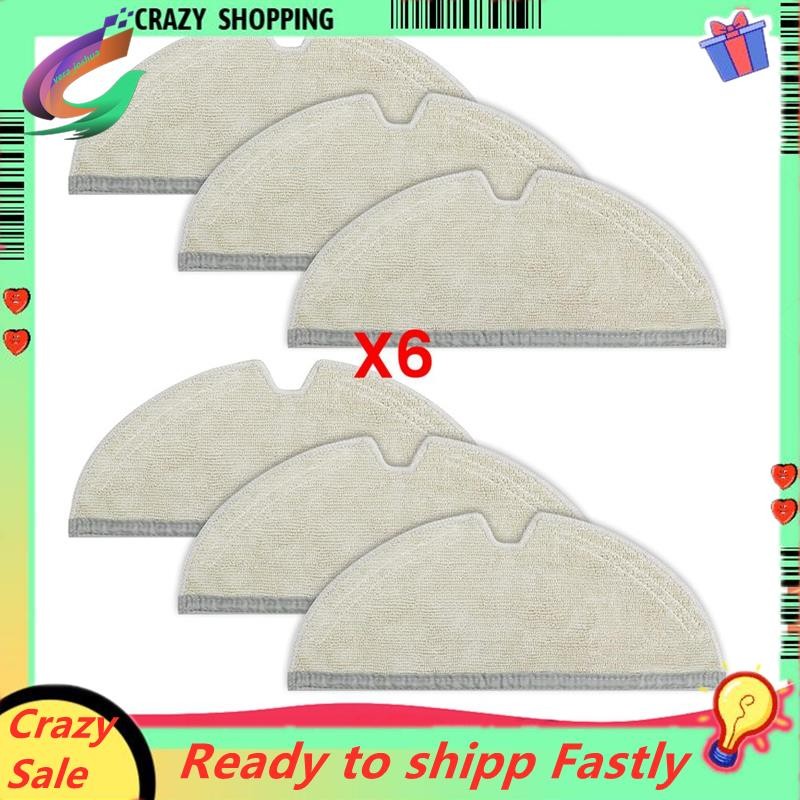 ผ้าถูพื้นไมโครไฟเบอร์สําหรับ Roborock E Series, Q5, Q5 Pro, Q5 Pro+, Q7, Q7Max, Q8Max,Q8Max+,S5, S5 